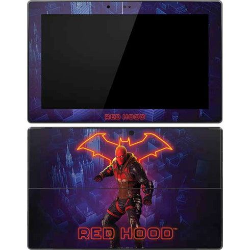DC Comics Gotham Knights Red Hood Surface Pro Tablet Skin